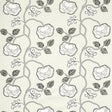 Schumacher Queen Fruit Chintz Ebony Ivory Fabric