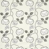 Schumacher Queen Fruit Chintz Ebony Ivory Fabric