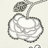 Schumacher Queen Fruit Chintz Ebony Ivory Fabric