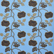 Schumacher Queen Fruit Chintz Lapis Fabric