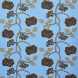 Schumacher Queen Fruit Chintz Lapis Fabric