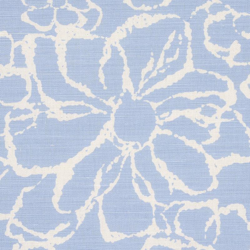 Schumacher Sidonie Blue Fabric