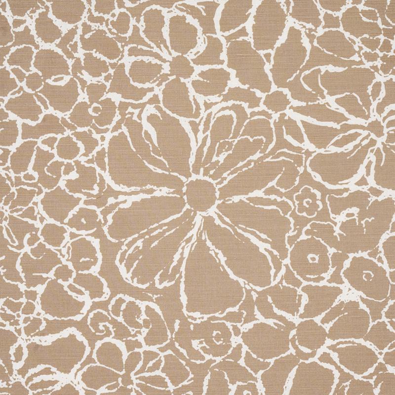 Schumacher Sidonie Neutral Fabric