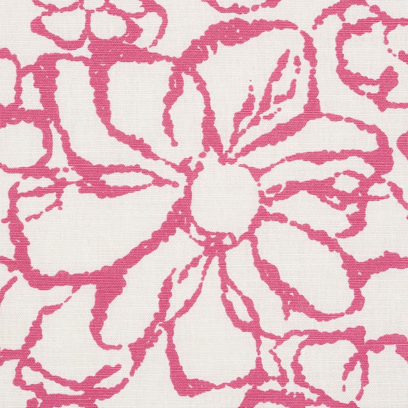 Schumacher Sidonie Magenta Fabric