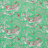 Schumacher Matsudana Jade Fabric