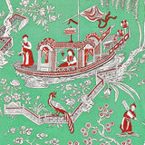 Schumacher Matsudana Jade Fabric