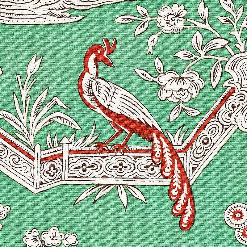 Schumacher Matsudana Jade Fabric