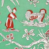 Schumacher Matsudana Jade Fabric