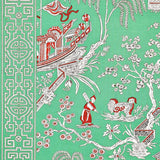 Schumacher Matsudana Jade Fabric