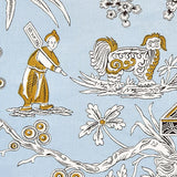 Schumacher Matsudana Blue Fabric