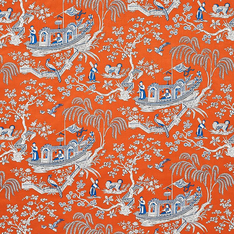 Schumacher Matsudana Spice Fabric