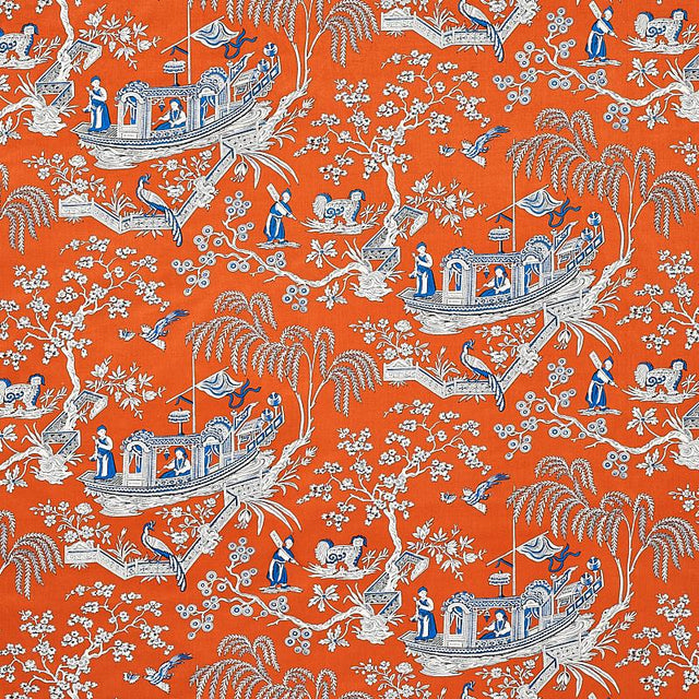 Schumacher Matsudana Spice Fabric