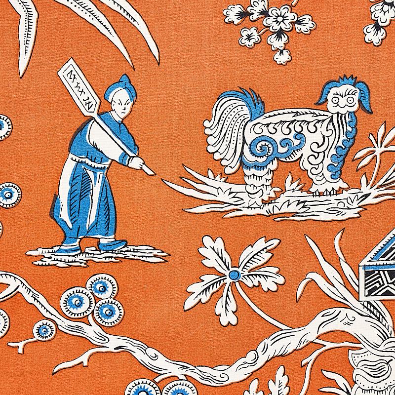 Schumacher Matsudana Spice Fabric