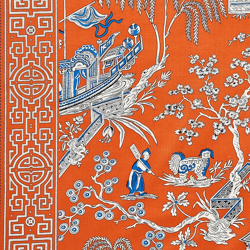 Schumacher Matsudana Spice Fabric