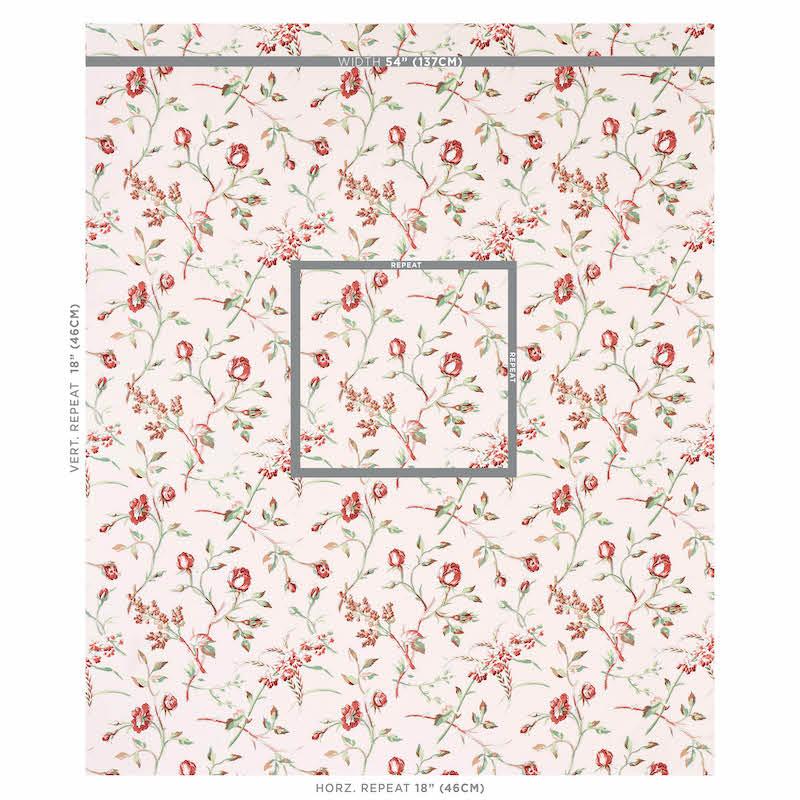 Schumacher Beluze Blush Fabric