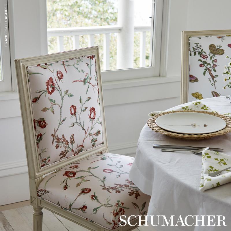 Schumacher Beluze Blush Fabric
