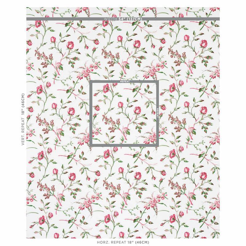 Schumacher Beluze Magenta Fabric