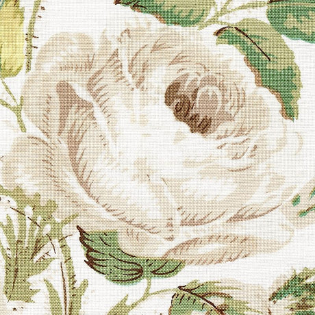 Schumacher Loudon Rose Ivory Fabric