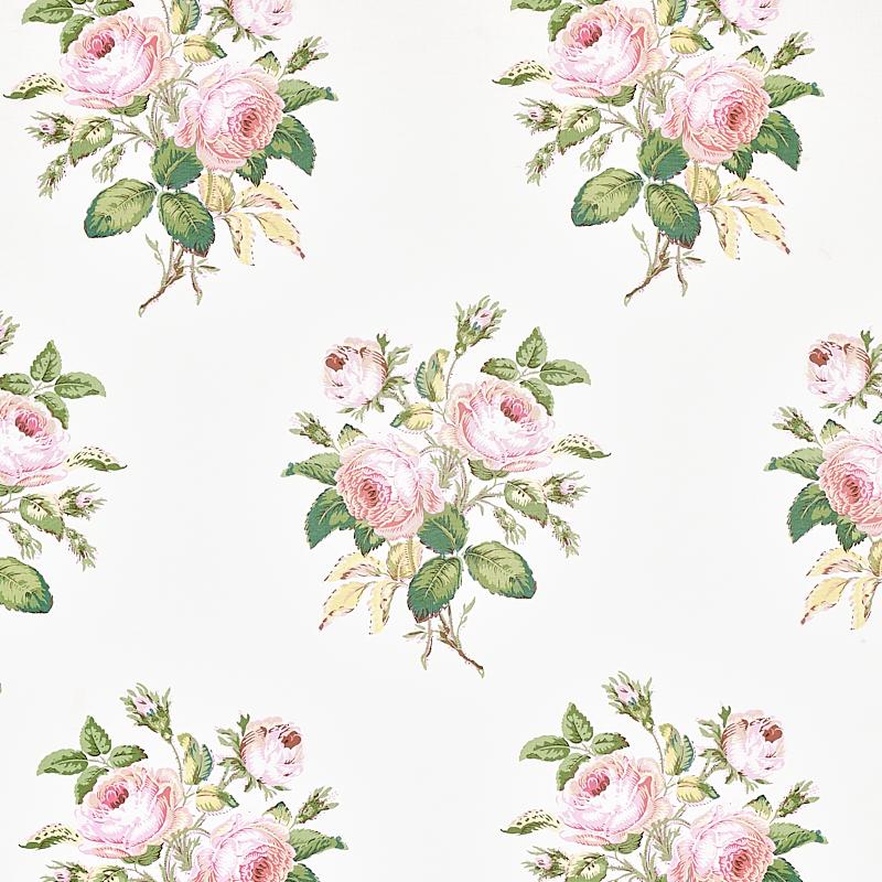 Schumacher Loudon Rose Blush Fabric