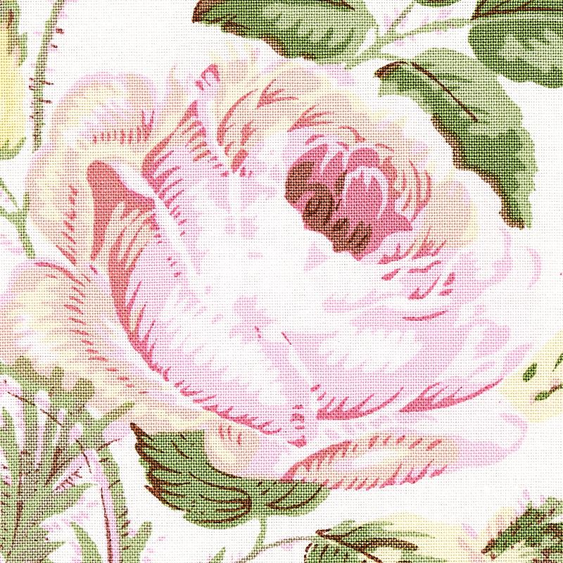 Schumacher Loudon Rose Blush Fabric