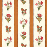 Schumacher Servilia Stripe Camel Fabric