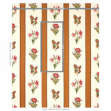 Schumacher Servilia Stripe Camel Fabric