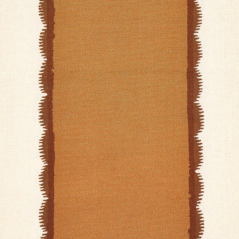 Schumacher Servilia Stripe Camel Fabric