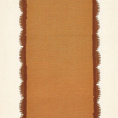 Schumacher Servilia Stripe Camel Fabric