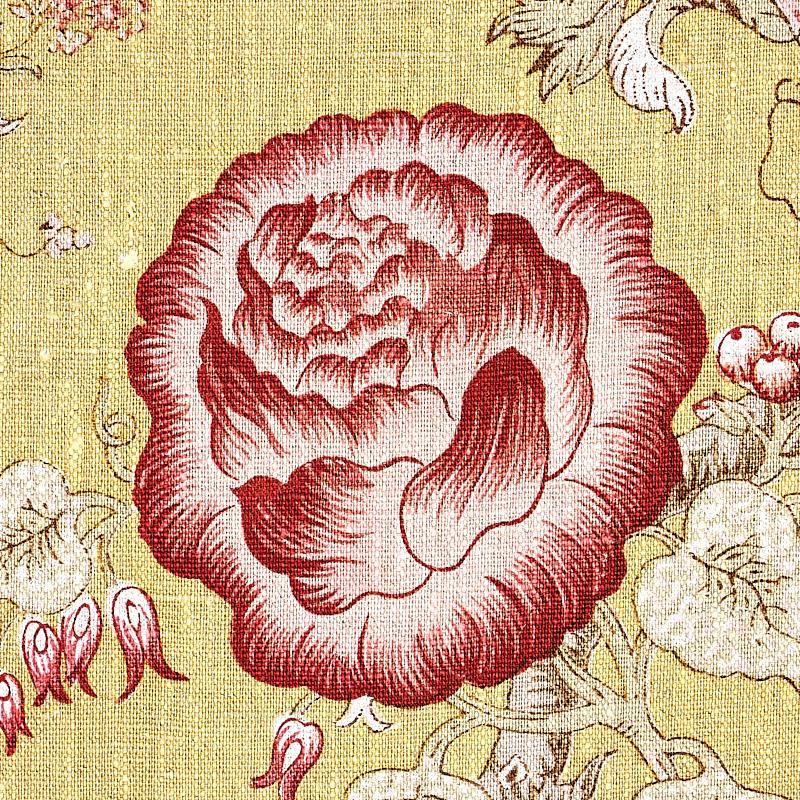 Schumacher Josephine Ochre Fabric