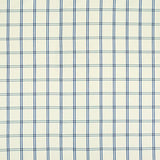 Schumacher Luberon Plaid Blue Fabric