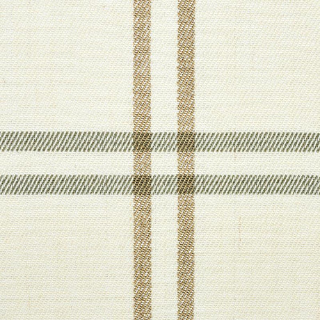 Schumacher Luberon Plaid Natural Fabric