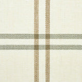 Schumacher Luberon Plaid Natural Fabric
