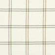 Schumacher Luberon Plaid Natural Fabric