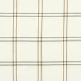 Schumacher Luberon Plaid Natural Fabric