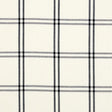 Schumacher Luberon Plaid Black Fabric