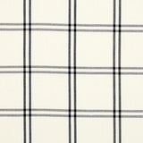 Schumacher Luberon Plaid Black Fabric