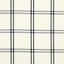 Schumacher Luberon Plaid Black Fabric