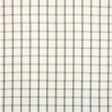 Schumacher Luberon Plaid Black Fabric