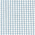 Schumacher Barnet Cotton Check Sky Fabric