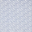 Schumacher Meander Embroidery Blue On Ivory Fabric