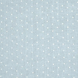 Schumacher Pebble Embroidery Sky Fabric