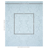 Schumacher Colette Linen/Silk Damask Chambray Fabric
