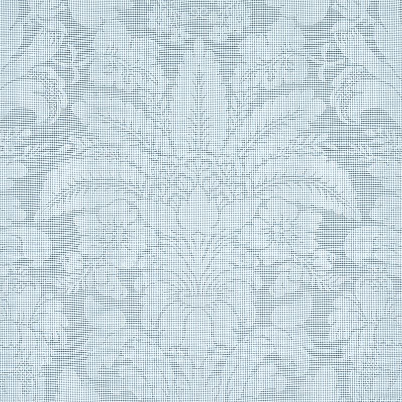 Schumacher Colette Linen/Silk Damask Chambray Fabric