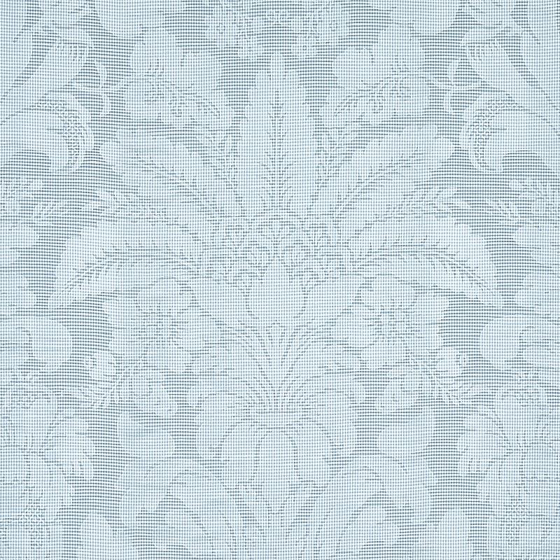Schumacher Colette Linen/Silk Damask Chambray Fabric