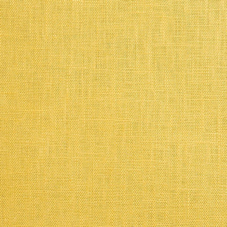 Schumacher Lange Glazed Linen Yellow Fabric