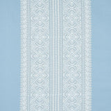 Schumacher Toledo Embroidery Chambray Fabric