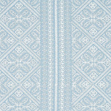 Schumacher Toledo Embroidery Chambray Fabric