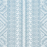 Schumacher Toledo Embroidery Chambray Fabric