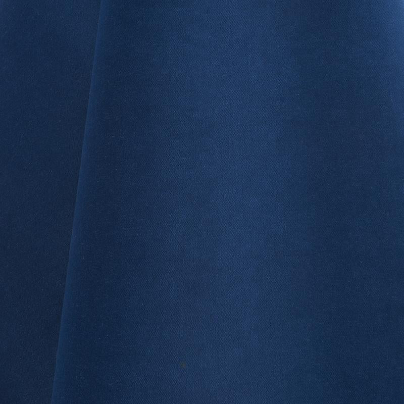 Schumacher Rocky Performance Velvet Deep Sapphire Blue Fabric