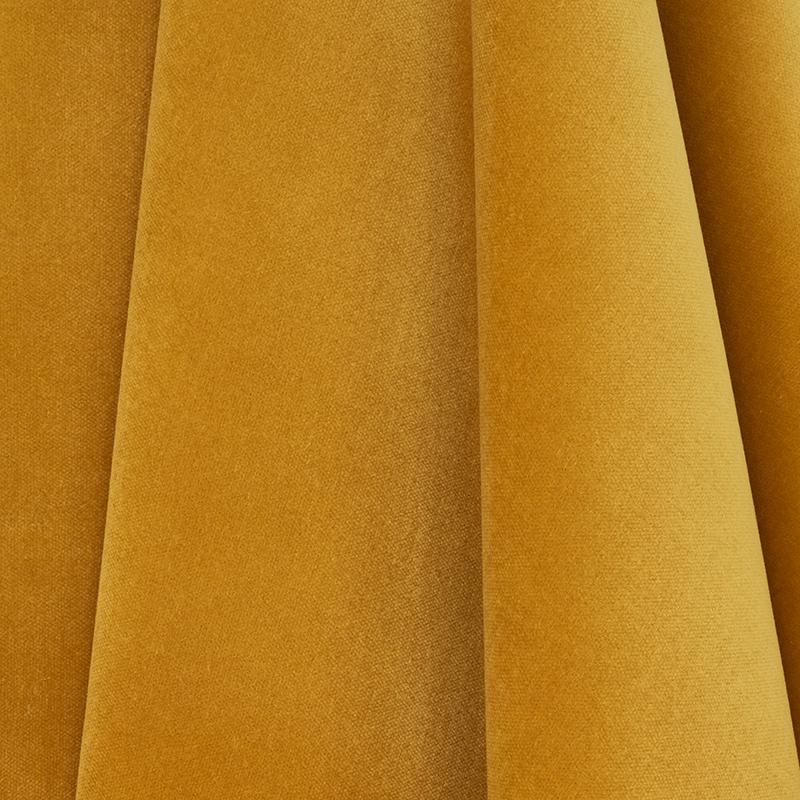 Schumacher Rocky Performance Velvet Marigold Fabric